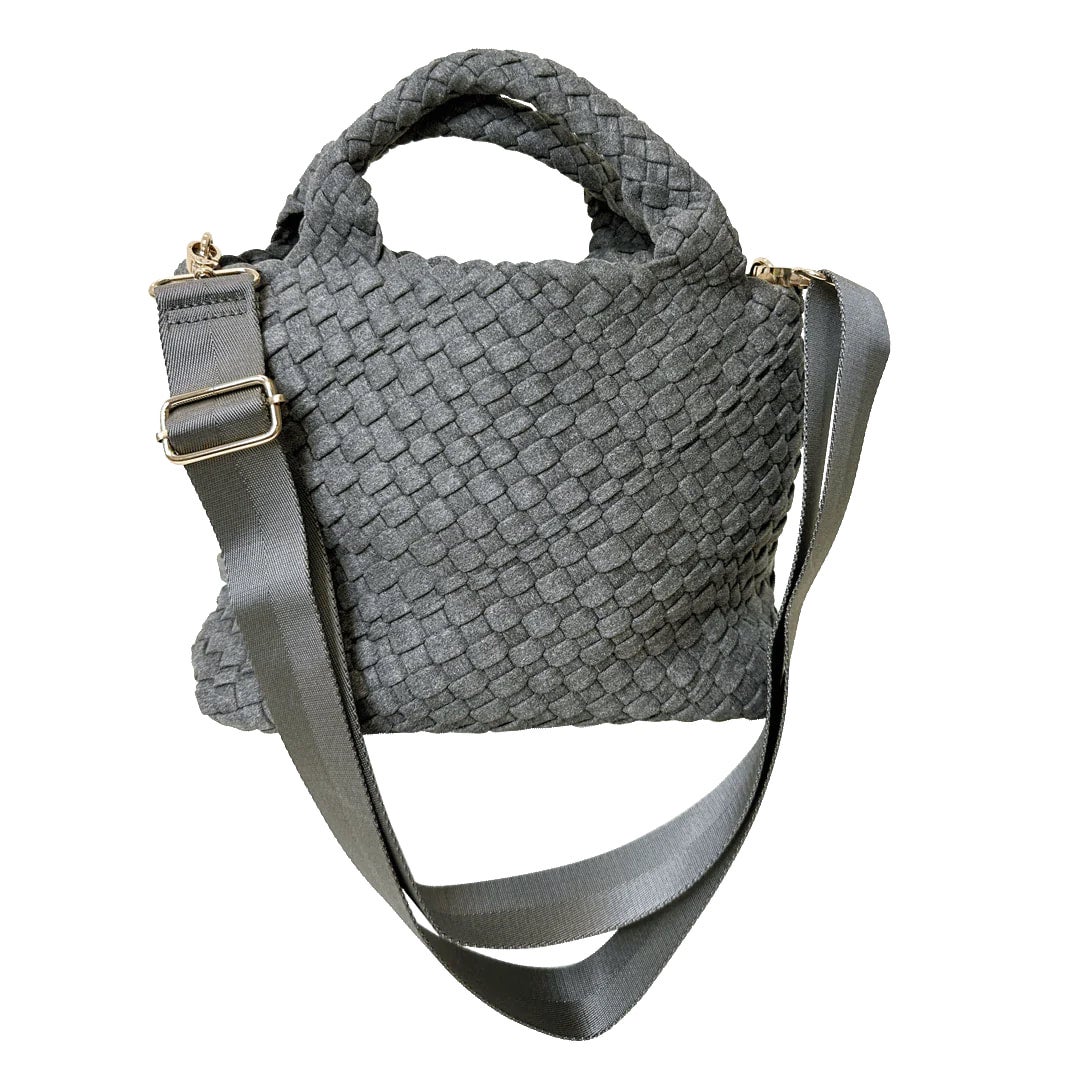 Ahdorned Everly Quilted Puffer Messenger Bag with Strap - Bootery Boutique